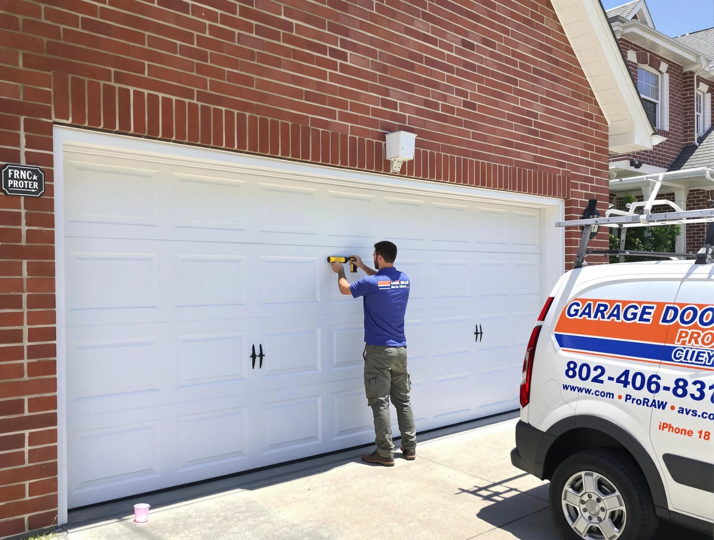 Local garage door repair service by Shrewsbury Garage Door Repair in Shrewsbury