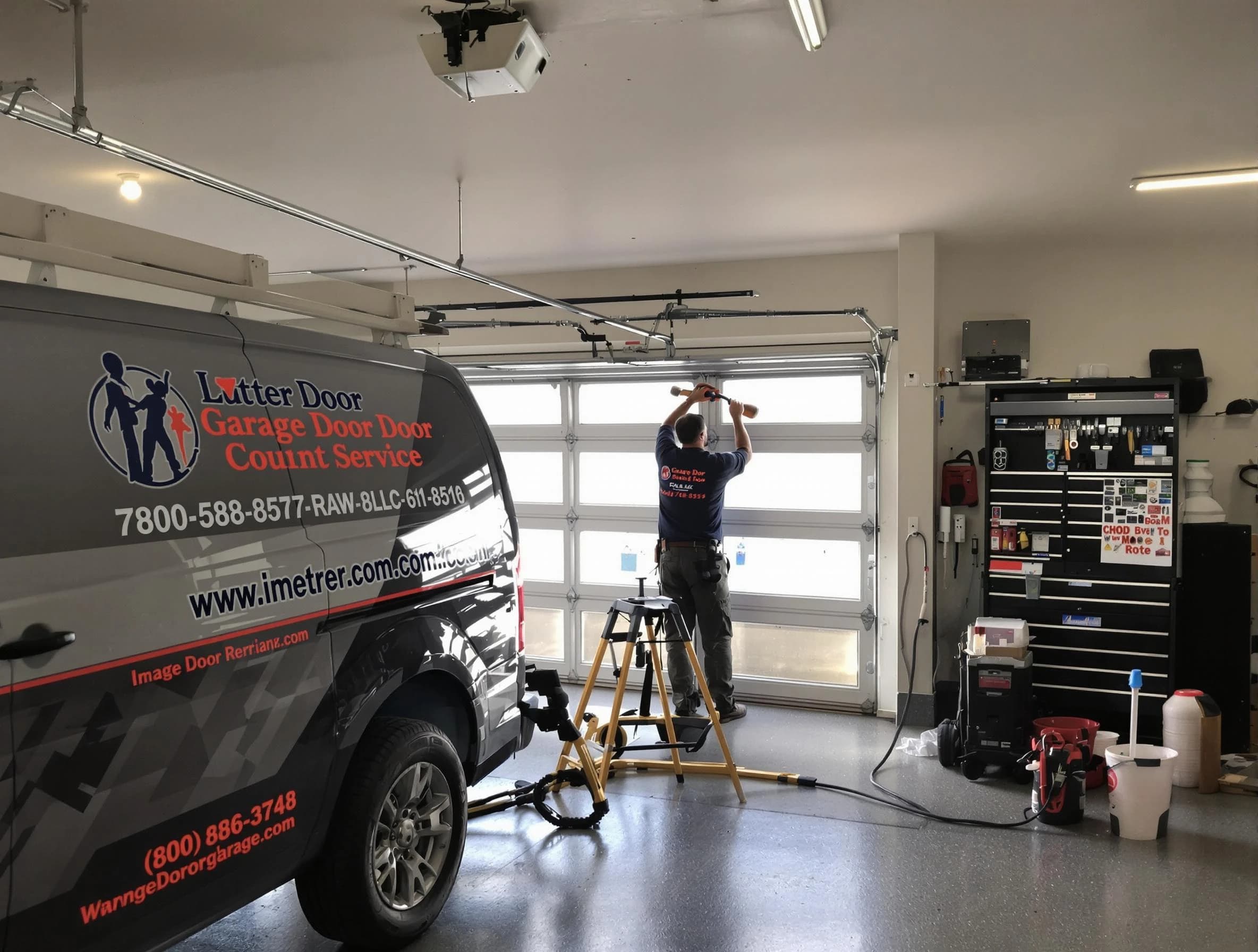 Shrewsbury Garage Door Repair rapid response team performing same-day repair in Shrewsbury