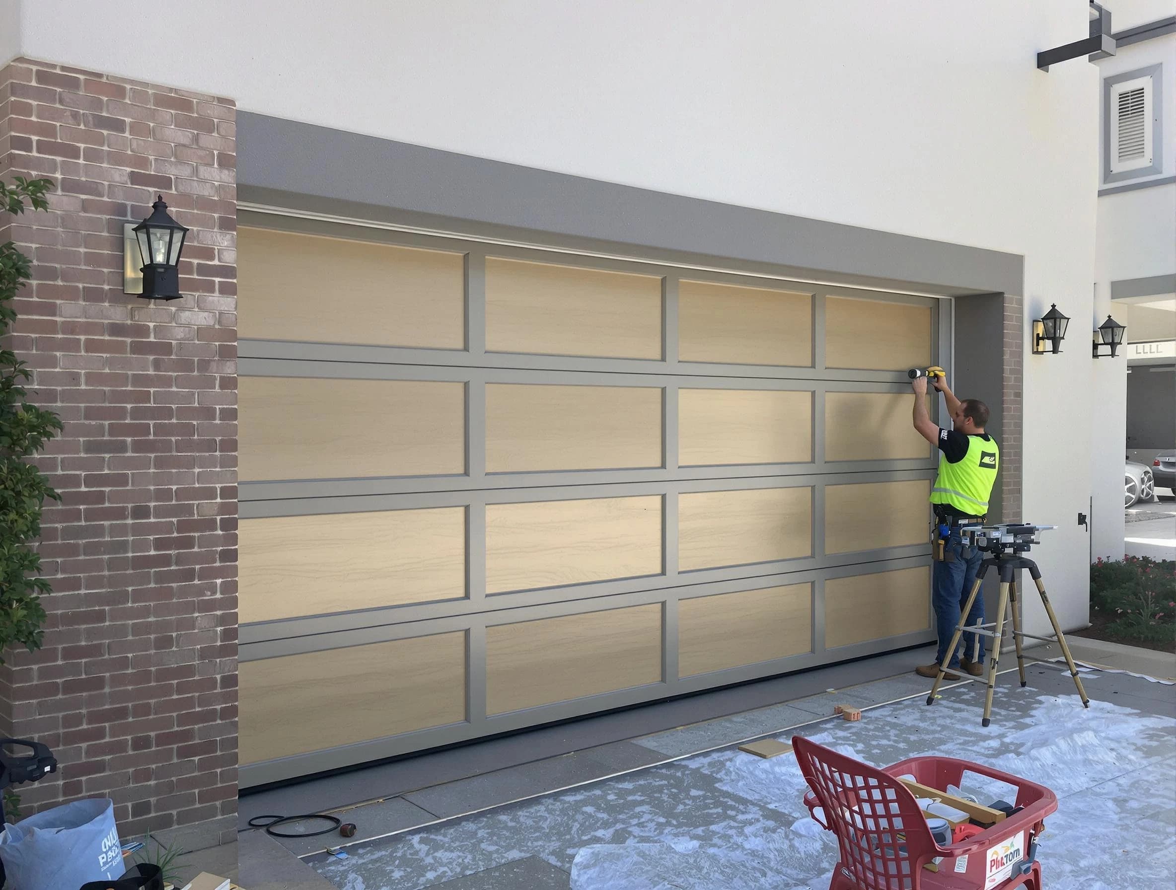 Garage door replacement service by Shrewsbury Garage Door Repair in Shrewsbury