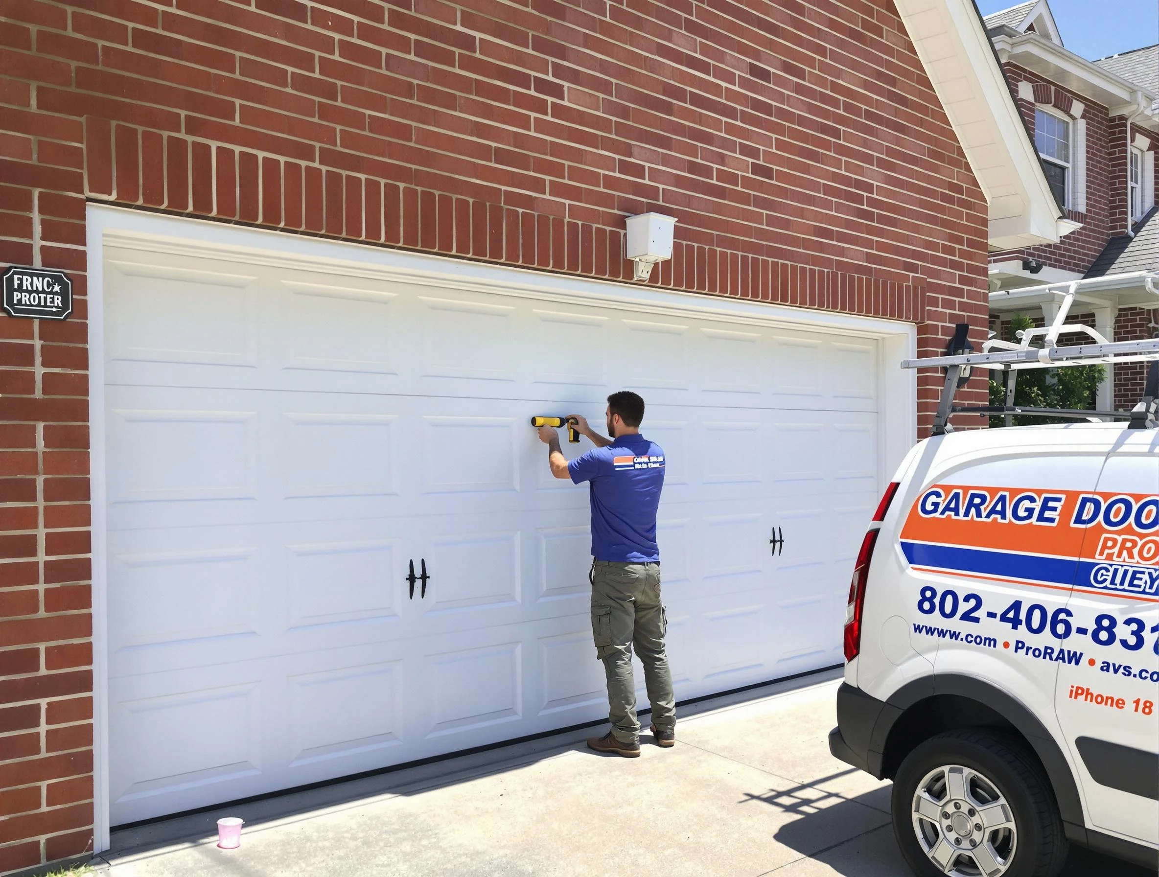 Local garage door repair service by Shrewsbury Garage Door Repair in Shrewsbury