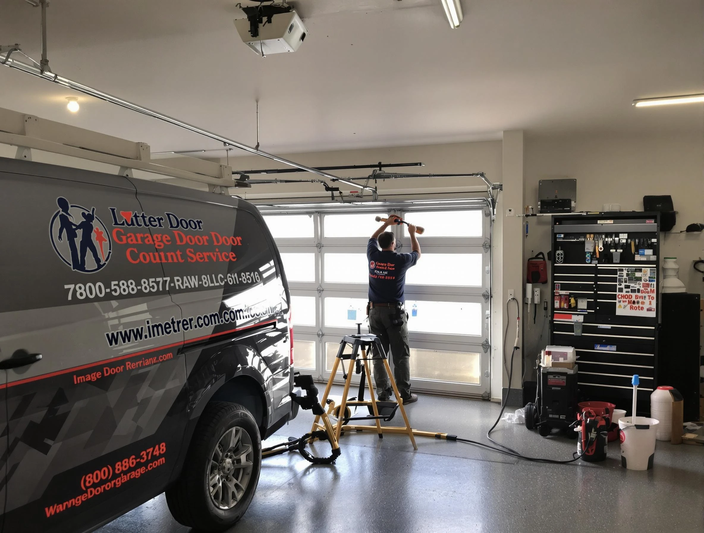 Shrewsbury Garage Door Repair rapid response team performing same-day repair in Shrewsbury
